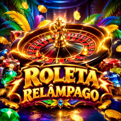 Tela do Lightning Roulette com números sorteados e multiplicadores