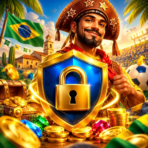 Ilustração de conexão segura com criptografia de dados